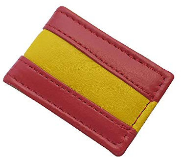 Tiendas LGP- Pinza Clip para Billetes Piel Bandera de España