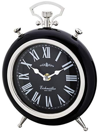 Eichmüller Tischuhr, TU Design-25cm, Schwarz