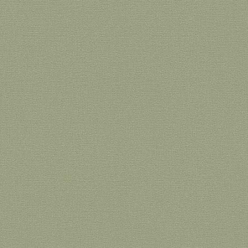 Papier peint intissé uni 367137 36713-7 A.S. Création Flavour | Vert | Rouleau (10,05 x 0,53 m) = 5,33 m²