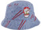 Blackskies® Ramen Bucket Hat Unisex Sonnenhut Fischerhut Blau Nudeln Katze Japan