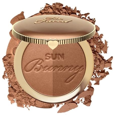 Too Faced Sun Bunny Bronzer | Leuchtglanz zum Bauen für sonniges + tierversuchsfreies Finish, 7,9 g