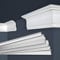 Marbet, listelli da soffitto in polistirene XPS, modanature in stucco di alta qualità, leggeri e robusti, dal design moderno (confezione risparmio da 20 metri, E-33, 56x86 mm), listello angolare