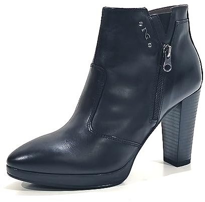 Nero Giardini I308253D Tronchetti Donna in Pelle - Nero 40 EU