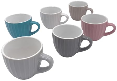 GICOS SRL L.SIZ.PASTEL. TAZZINA CAFFE' 6pz 817854