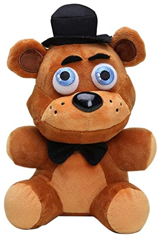 NOAFUNZO FNAF Plüschfigur, 17,8 cm Plüsch – Stofftiere Puppen Geschenke für FNAF Game Fans (Freddy Fazbear)