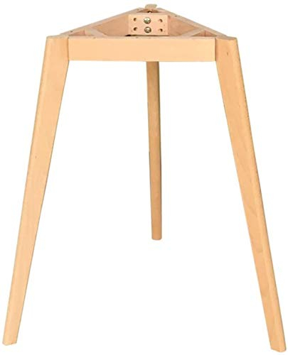 JZX Patas de la Mesa Sólido Patas de la Mesa de Madera Tres Lados de triángulo Soporte Lateral Mesa de Soporte de encimera de mármol de Cristal Soporte (Size : 48x72.2cm/19.2x28.8in)