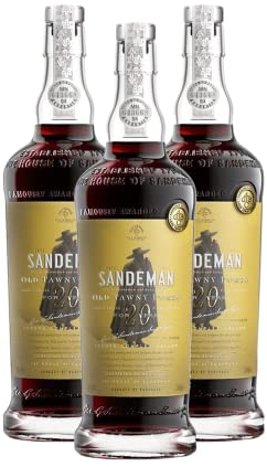 Sandeman 20 jahre - Portwein - 3 Flaschen