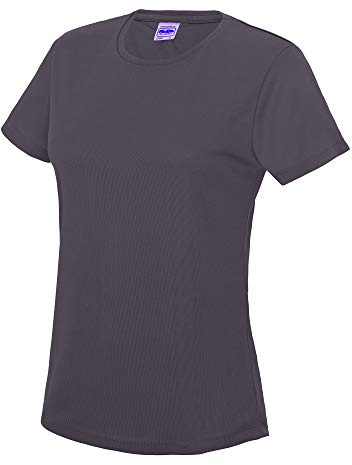 AWDis Just Cool JC005 Ladies Cool T-Shirt - Charcoal - L