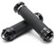 nibbi Aus CNC Aluminium Universal Motorrad Lenkergriffe Griffe 22 mm - 24 mm Off-Road Motorrad Griff utschfest Haltbar für Motocross Gasgriff Anti-Rutsch Motorradgriffe hochwertige