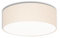youngDECO® MINI Deckenlampe Beige Ø28 cm - Deckenleuchte Rund 2 x E27 - Baumwollstoff Lampenschirm - Lampe Schlafzimmer, Wohnzimmer, Kinderzimmer und Küche (Ohne Glühbirne)