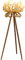 OLOTU Pole Lamp Modern LED Standing Lamp Tripod Floor Lamps with Oak Wood Tripod Legs Hand-Woven Lampshade Storage Lamp for Bedroom Minimalist