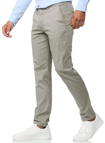 Indicode Herren INWasling Stretchhose aus 98% Baumwolle mit 5 Taschen | Bequeme Herrenhose für den Alltag mit hoher Bewegungsfreiheit, Stretchhose, Stoffhose, Chinohose, Freizeithose für Männer