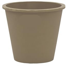 FAIR ZONE - RUBIPOT Pflanztopf Oliv - Blumentopf FSC Zertifizierter Naturkautschuk - Mikroplastikfrei für Bio-Gärten