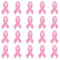 WANDIC Lot de 20 patchs décoratifs de ruban rose thermocollants pour t-shirts, jeans, housses de coussins, décorations DIY pour la sensibilisation au cancer du sein