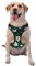 Hunter Grün Blumen Blütenblätter Muster Pet Traktion Weste Geschirr Hund Geschirr Medium Größe Hund Pet Liefert Outdoor Reise Hund Wandern