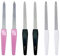 Ensemble De Limes À Ongles 6 Pièces, Bandes De Limes À Ongles, Lime À Ongles En Acier Inoxydable, Lime À Ongles Double Face, Outils À Ongles