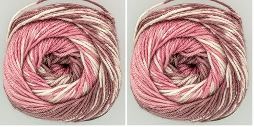 King Cole Fjord DK - Fair Isle Effect Knitting Yarn (4557 Loen) (Pack of 2)