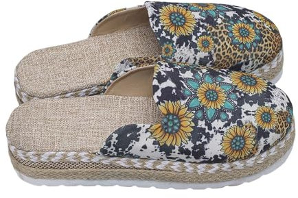 Womens White Pumps Arch Support Shoes for Women Summer Fashion Women's Wrap Toe Slippers Cloth Slippers Comfortable Casual Shoes Womens Slip On Trainers Ladies Black Trainers (Black, 7.5)