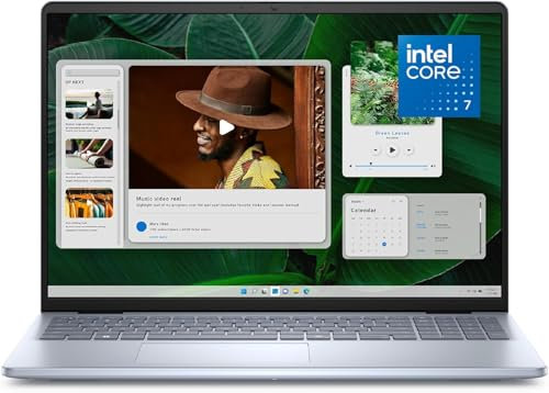 Dell Inspiron 16 5640 Laptop 16 FHD+ (1920x1200) Display, Intel Core 7 Processor 150U (16, Inches, Blue, Intel Graphics, 1, TB, Windows 11 Home, 64, GB)