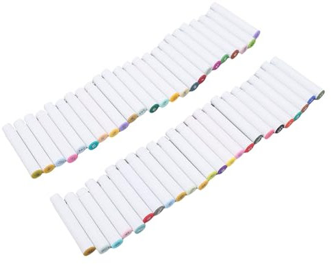 48 PCs Schnelltrocknende Marker-Stift-Tinten-Nachfüllungen für Alkoholölbasis, Genießen Sie Schreiberfahrung mit Sicherem Farbstoff, 3-Jahres-Haltbarkeitsdauer für Schule, Büro,