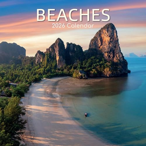 Beaches – Traumstrände 2026 – 16-Monatskalender: Original Gifted Stationery-Kalender [Mehrsprachig] [Kalender] (Wall-Kalender)