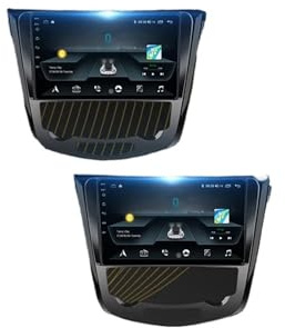 Android Compatible con Nissan Qashqai J11 2014-2017 AT Navegación CarPlay Radio de Coche Navegación Multimedia 2DIN WiFi(Orange)