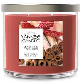 Yankee Candle Cinnamon Stick, Scented Candle, 14.5oz 3-Wick Candle Jar with up to 40 Hours Burn Time