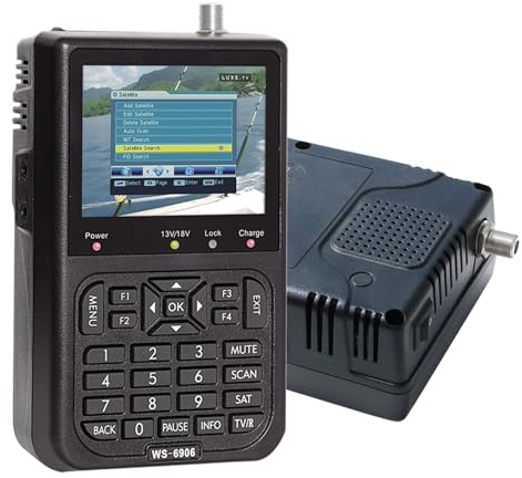 Digitaler Signalfinder WS 6906 3,5-Zoll-LCD-Bildschirm DVB-S-Empfänger Satellitensignal-Messgerät-Finder Hohe Empfindlichkeit