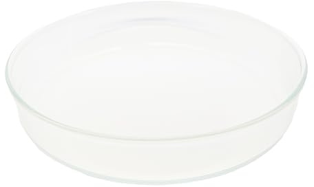 XXL Futterschale aus Glas - 200mm x 25mm in 8 Größen | Aquarium & Terrarium > Garnelen, Schnecken, Welse.. | Großer Echtglas Futternapf Schale zum geziehlten füttern | KEIN Acryl sondern Laborglas!