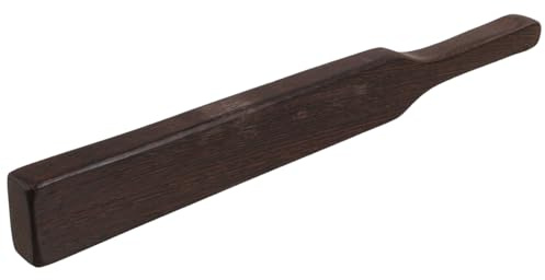FESTFENDS Dual-Function Manual Massage Hammer Wooden Paddle Board for Neck Shoulder Leg Arm Back Relief Home Office Use Portable Handheld Natural Wood Zitan Body Tool