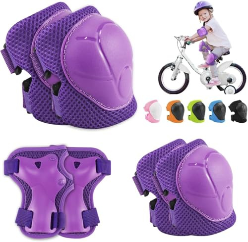Protection Roller Sets, 6 en 1 Kit de Protection pour Patins à roulettes