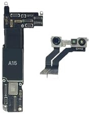 BAPPRJJ Fully Tested Mainboard for 13 Pro Max Motherboard With Face ID Unlocked Board Cleaned iCloud(13 256g Face ID)