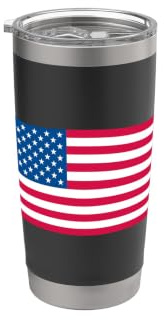 USA Flag Stainless Steel Insulated Tumbler