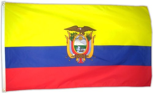 Fahne Flagge Ecuador 90 x 150 cm