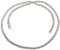 Silberketten Store runde Königskette Herren 925 Sterling Silber 4 mm Durchmesser I Männer Silberkette mit Karabiner Verschluss I nickelfrei und hochglanzpoliert