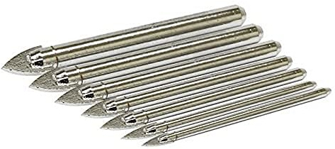 Rolson 48902 7 pc Glass & Tile Drill Bit Set
