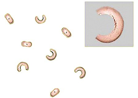 MAA Schmuckzubehör Magic and Arts Quetschperlen Hülsen Kupfer 3mm