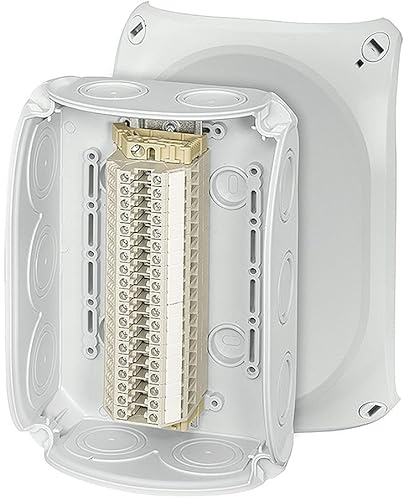 Reihenklemmenkasten 1,5-4 qmm 19 Klemmen HENSEL RK1019T