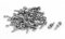 sourcing map M1.6 x 10mm Tête Cruciforme Vis Ecrous avec Rondelles 304 acier inoxydable 40 sets