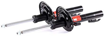 TRW 2x Amortisseur Jambe de suspension Pression de gaz Essieu avant Compatible avec RENAULT Scénic 2 JM JGM598T