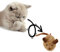 Vealind GiGwi Automatic Moving Mouse Cat Toy with Lifelike Sounds (Coffee Ear)
