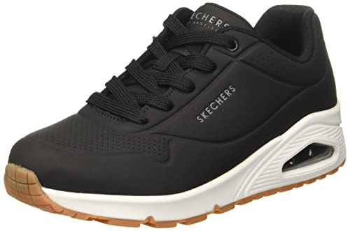 Skechers Uno Stand On Air Baskets Homme, Black Durabuck Trim Blk, 42 EU