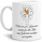 Tassendruck Geschenk-Tasse zur Kommunion Nicht nur zur Kommunion - Erwachsen/Kind/Feier/Weiss