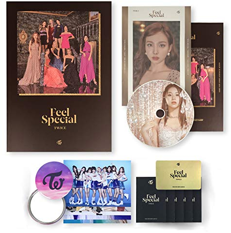 TWICE 8th Mini Album - FEEL SPECIAL [ C ver. ] CD + Photobook + Lyrics Paper + Photocards + FREE GIFT