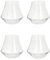 Secret de Gourmet - Lot de 4 Verres à Whisky Arome 29cl Transparent