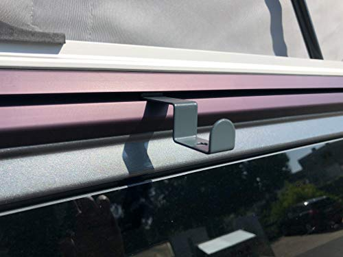 Bus-Boxx Haken für Kederschiene (2 Stück) – Multifunktionshaken für VW T5, T6, T6.1 California (Beach/Coast/Ocean)
