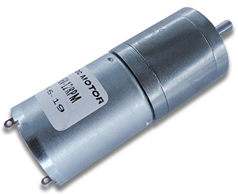 elektromotor mit getriebe DC 12V gleichstromgetriebemotor intelligente Roboter intelligenter Motor Auto antriebstechnik Ganzmetallgetriebe 25GA-370 (12V 1931rpm)