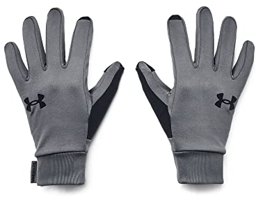 Under Armour Herren UA Storm Liner, , enganliegende Handschuhe, ideal als Baselayer, wasserabweisende mit Touchscreen Technologie, Pitch Gray