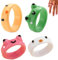 Danlai 4pcs Süßes Lächeln Frosch Ringe Lustige Persönlichkeit Cartoon Tierhuhn Frosch Ring Schmuck Für Frauen Mädchen
