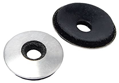 Oneyijun 20 Piezas Arandelas EPDM Acero inoxidable 304 Arandelas Selladoras Arandelas de Sellado con Junta EPDM, M6.3x16mm